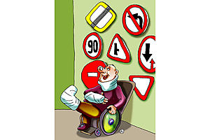   Автокарикатуры