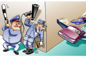   Автокарикатуры