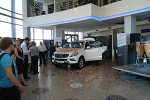     Презентация  нового поколения  премиального кроссовера Mercedes-Benz M-Класса, 31 мая дилерский центр Mercedes-Benz в Барнауле а автосалоне «ПМ-Авто» 
