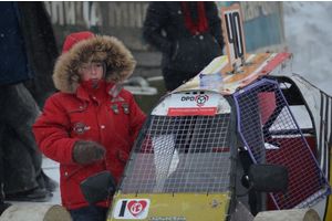  3 этап открытого Первенства СФО по зимнему автокроссу среди детей. 19.01.2013г. (фото АКОО СТК "Алтакросс" )