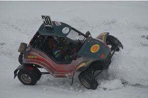   3 этап открытого Первенства СФО по зимнему автокроссу среди детей. 19.01.2013г. (фото АКОО СТК "Алтакросс" )
