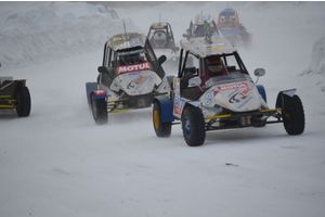   3 этап открытого Первенства СФО по зимнему автокроссу среди детей. 19.01.2013г. (фото АКОО СТК "Алтакросс" )