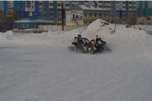   3 этап открытого Первенства СФО по зимнему автокроссу среди детей. 19.01.2013г. (фото АКОО СТК "Алтакросс" )