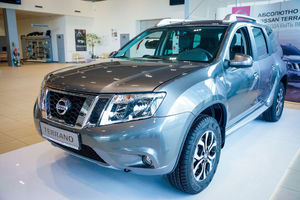   "Автоцентр АНТ официальный дилер Nissan 5 июня представил публике новый Nissan Terrano" 