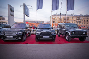   Открытие автоцентра «АЛЬБИОН МОТОРС», официальный дилер Land Rover