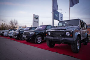   Открытие автоцентра «АЛЬБИОН МОТОРС», официальный дилер Land Rover