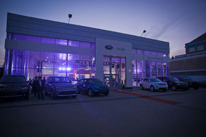   Открытие автоцентра «АЛЬБИОН МОТОРС», официальный дилер Land Rover