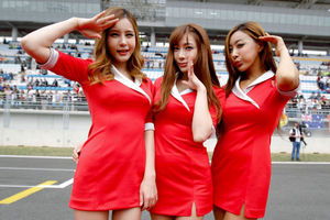   Лучшие девушки Гран-при Кореи