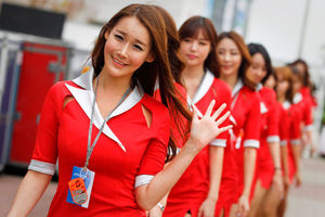   Лучшие девушки Гран-при Кореи