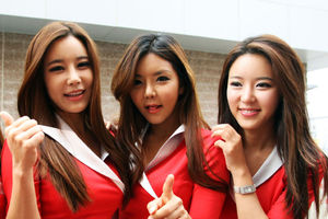   Лучшие девушки Гран-при Кореи