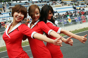   Лучшие девушки Гран-при Кореи