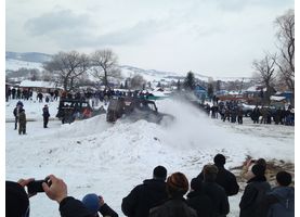   Команда Mitsubishi Автоцентра АНТ 24 февраля  выступила на соревновании для внедорожников "Автомасленица" 