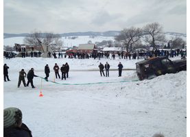   Команда Mitsubishi Автоцентра АНТ 24 февраля  выступила на соревновании для внедорожников "Автомасленица" 