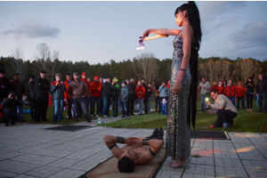   Cпортивно-развлекательное закрытое мероприятие для корпоративных клиентов «Формула Nissan» 5 октября 2012г

 