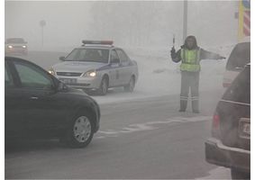   «Потоп» в Барнауле при -40°С. 18.12.2012г.