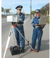   Работа сотрудников ГИБДД России