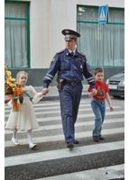   Работа сотрудников ГИБДД России