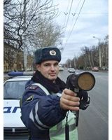   Работа сотрудников ГИБДД России