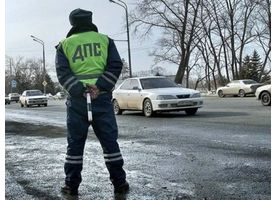   Работа сотрудников ГИБДД России