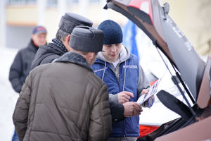   Автоцентр АНТ - официальный дилер Hyundai на выездном тест-драйве в ЗАТО "Сибирском"