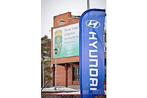   Автоцентр АНТ - официальный дилер Hyundai на выездном тест-драйве в ЗАТО "Сибирском"