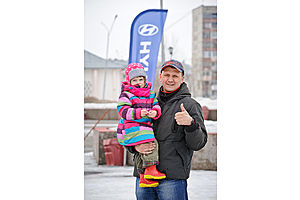   Автоцентр АНТ - официальный дилер Hyundai на выездном тест-драйве в ЗАТО "Сибирском"