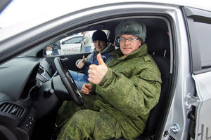   Автоцентр АНТ - официальный дилер Hyundai на выездном тест-драйве в ЗАТО "Сибирском"