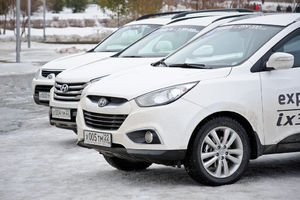   Автоцентр АНТ - официальный дилер Hyundai на выездном тест-драйве в ЗАТО "Сибирском"