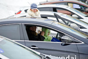   Автоцентр АНТ - официальный дилер Hyundai на выездном тест-драйве в ЗАТО "Сибирском"