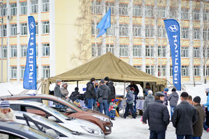   Автоцентр АНТ - официальный дилер Hyundai на выездном тест-драйве в ЗАТО "Сибирском"