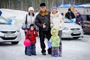   Автоцентр АНТ - официальный дилер Hyundai на выездном тест-драйве в ЗАТО "Сибирском"