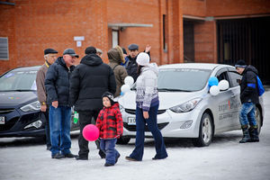   Автоцентр АНТ - официальный дилер Hyundai на выездном тест-драйве в ЗАТО "Сибирском"