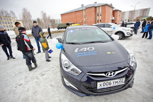   Автоцентр АНТ - официальный дилер Hyundai на выездном тест-драйве в ЗАТО "Сибирском"