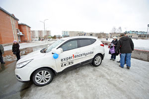   Автоцентр АНТ - официальный дилер Hyundai на выездном тест-драйве в ЗАТО "Сибирском"