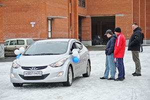   Автоцентр АНТ - официальный дилер Hyundai на выездном тест-драйве в ЗАТО "Сибирском"