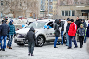   Автоцентр АНТ - официальный дилер Hyundai на выездном тест-драйве в ЗАТО "Сибирском"