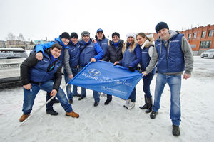   Автоцентр АНТ - официальный дилер Hyundai на выездном тест-драйве в ЗАТО "Сибирском"