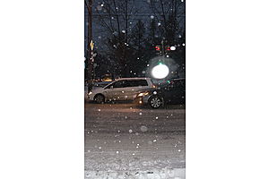   Первый ноябрьский снегопад в Барнауле. 06.11.12