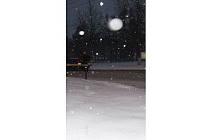   Первый ноябрьский снегопад в Барнауле. 06.11.12