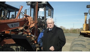   Выездное совещание администрации Барнаула по готовности подведомственных предприятий дорожного комплекса к работе в зимний период. 14.10.2013 г.