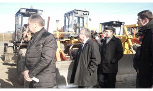   Выездное совещание администрации Барнаула по готовности подведомственных предприятий дорожного комплекса к работе в зимний период. 14.10.2013 г.