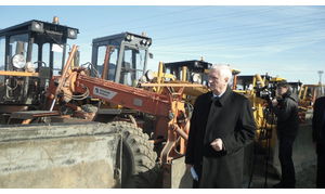   Выездное совещание администрации Барнаула по готовности подведомственных предприятий дорожного комплекса к работе в зимний период. 14.10.2013 г.