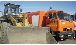   Выездное совещание администрации Барнаула по готовности подведомственных предприятий дорожного комплекса к работе в зимний период. 14.10.2013 г.