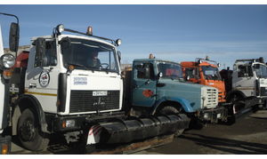   Выездное совещание администрации Барнаула по готовности подведомственных предприятий дорожного комплекса к работе в зимний период. 14.10.2013 г.