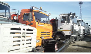   Выездное совещание администрации Барнаула по готовности подведомственных предприятий дорожного комплекса к работе в зимний период. 14.10.2013 г.