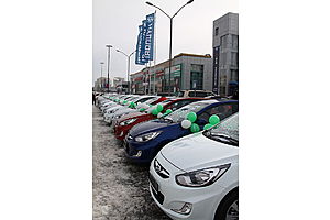    Автоцентр АНТ - официальный дилер Hyundai открыл «Ярмарку Solaris»