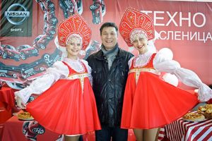   14-16 марта 2013г. Автоцентр АНТ официальный дилер Nissan  порадовал барнаульцев Техно Масленицей 