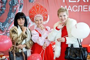   14-16 марта 2013г. Автоцентр АНТ официальный дилер Nissan  порадовал барнаульцев Техно Масленицей 