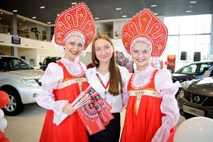   14-16 марта 2013г. Автоцентр АНТ официальный дилер Nissan  порадовал барнаульцев Техно Масленицей 