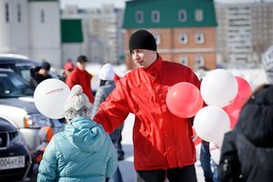   14-16 марта 2013г. Автоцентр АНТ официальный дилер Nissan  порадовал барнаульцев Техно Масленицей 